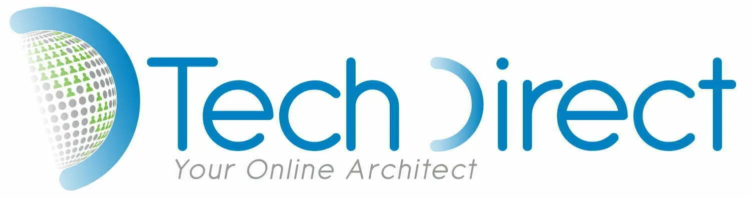 KRB Graphics brand identity design – Tech Direct